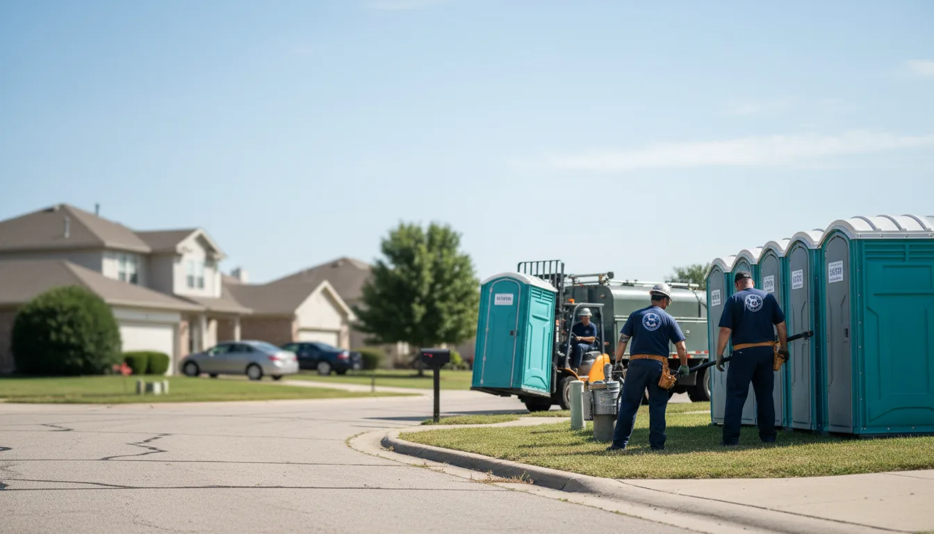 Porta Potty Rental in Hustontown, PA near me